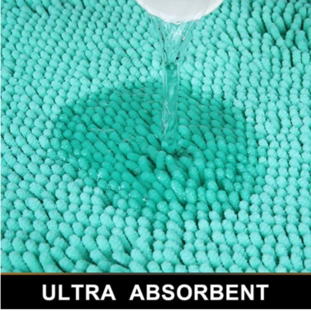 NEW! 2 Piece Chenille Bath Mat Set - Picture 3 of 6